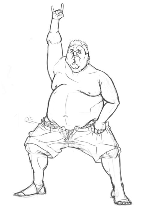 fat man drawing|fat man drawing images.